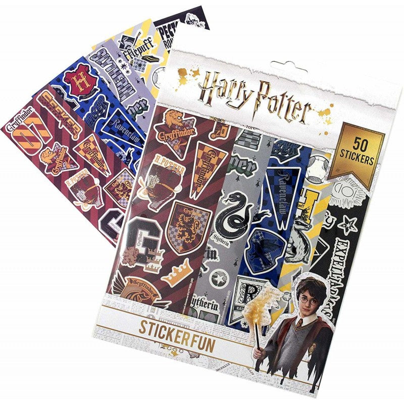 Harry Potter Gadget Decals 50pcs Re-usable Stickers – Nollybook Brunei