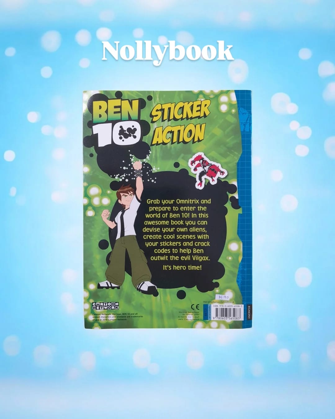 Ben 10: Sticker Action Activity Book (Original Series)