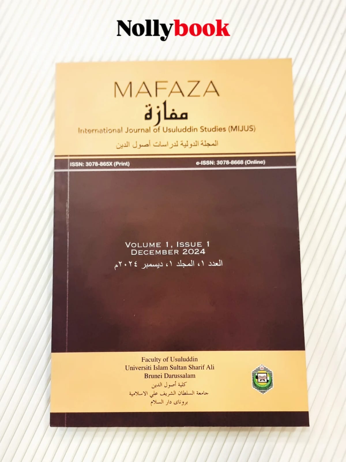 MAFAZA: International Journal of Usuluddin Studies Vol 1, Issue 1 (December 2024)