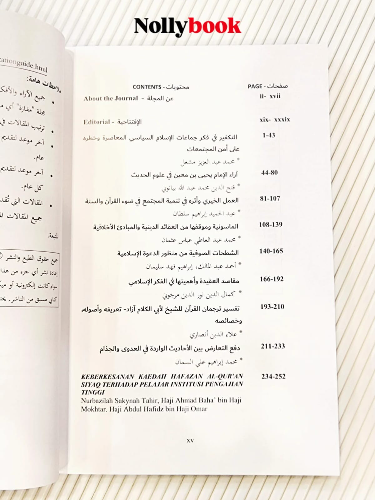 MAFAZA: International Journal of Usuluddin Studies Vol 1, Issue 1 (December 2024)
