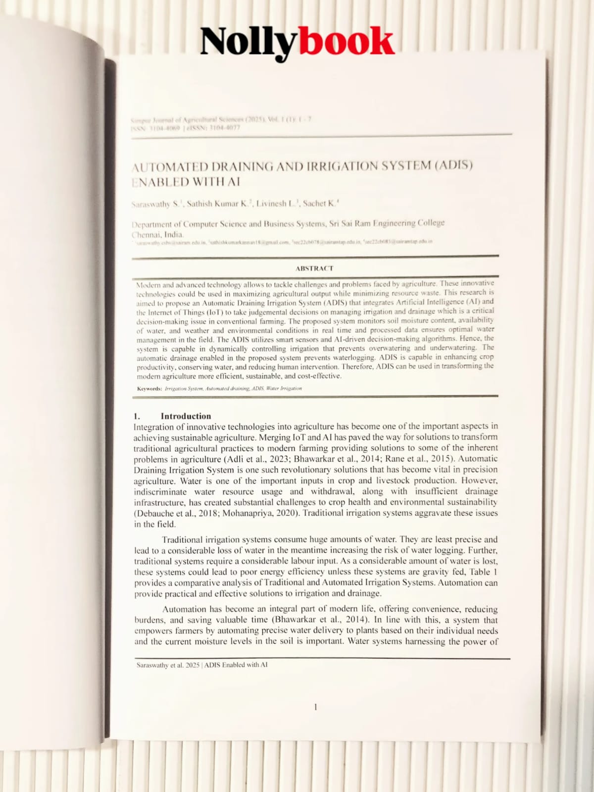 Simpur Journal of Agricultural Sciences: Volume 1, Issue 1 (June 2025)