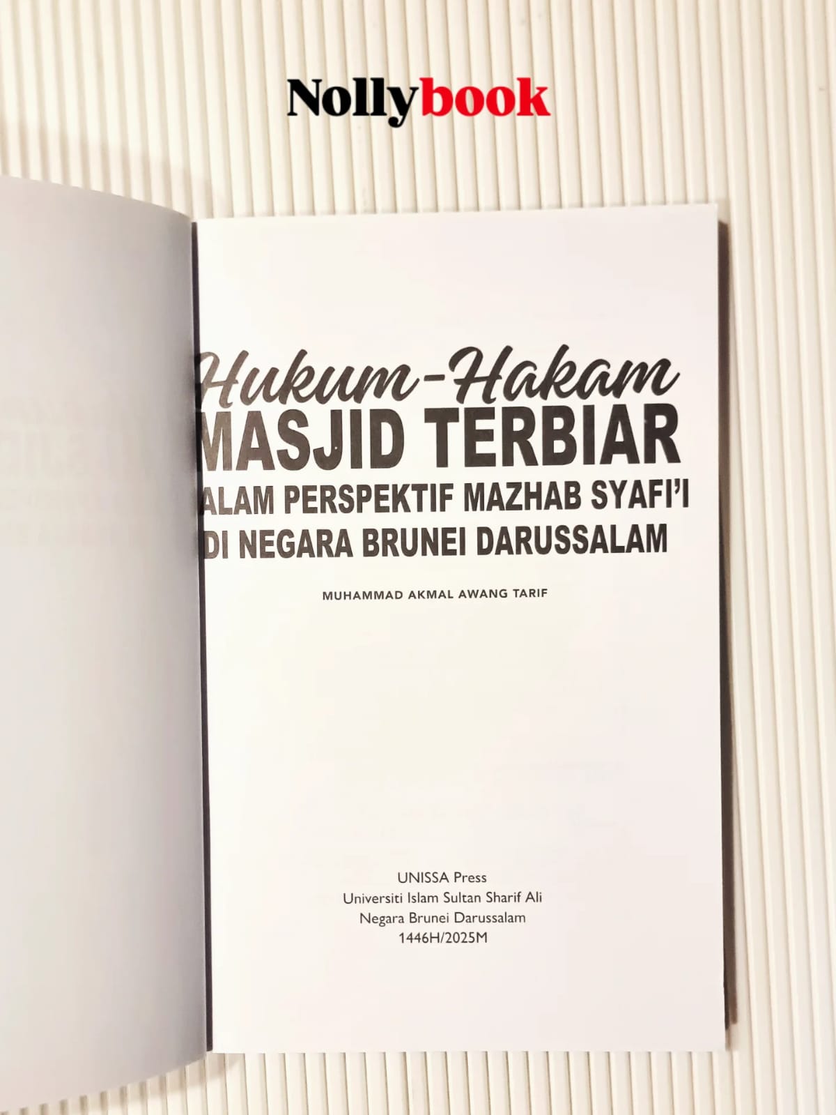 Hukum-Hakam Masjid Terbiar Dalam Perspektif Mazhab Syafi'i