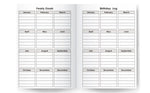 DAILY DIARY 2024 JOURNAL TREE / FLOWERS