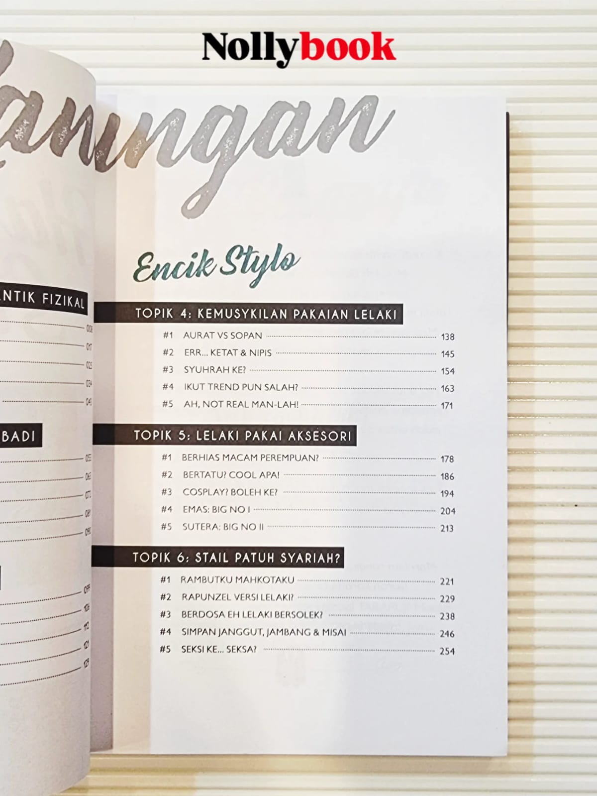 SIRI 30 WADAH 06: HARAM KE STYLO?