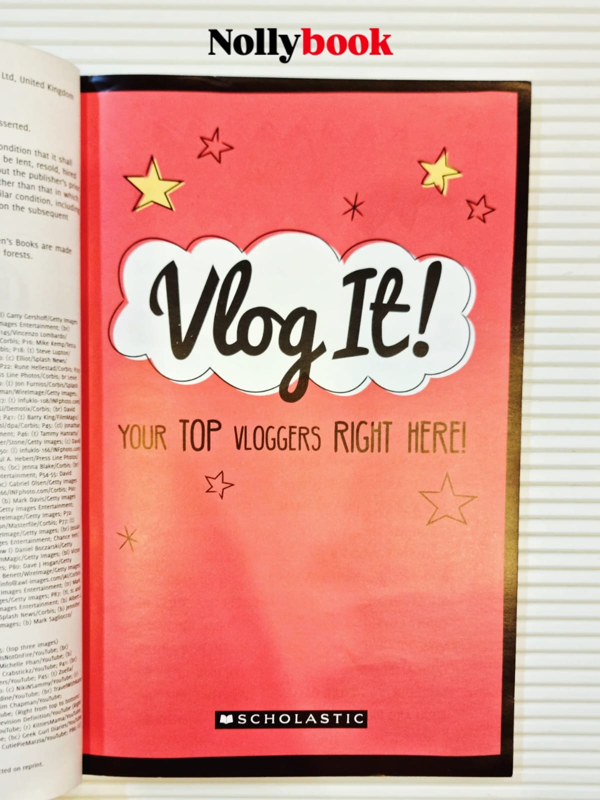 Vlog It!: Your Top Vloggers Right Here! by Stephanie Clarkson