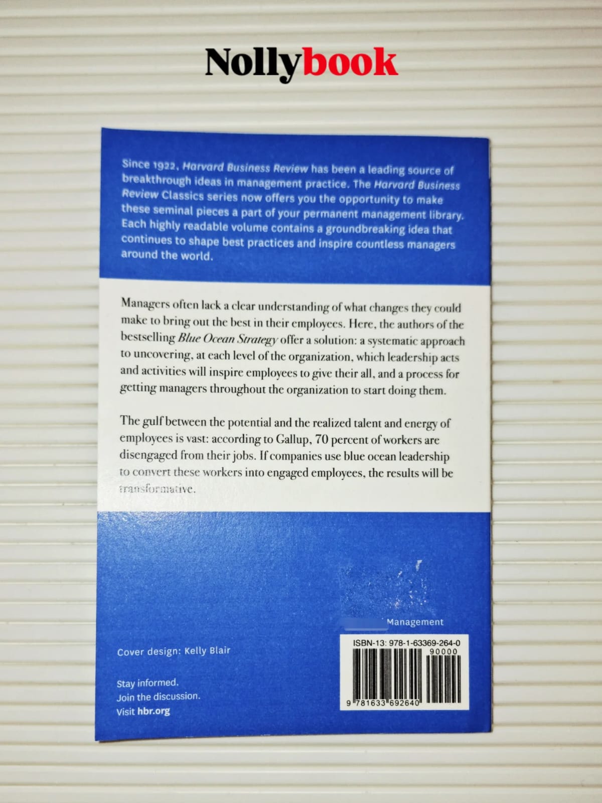 Blue Ocean Leadership (Harvard Business Review Classics)