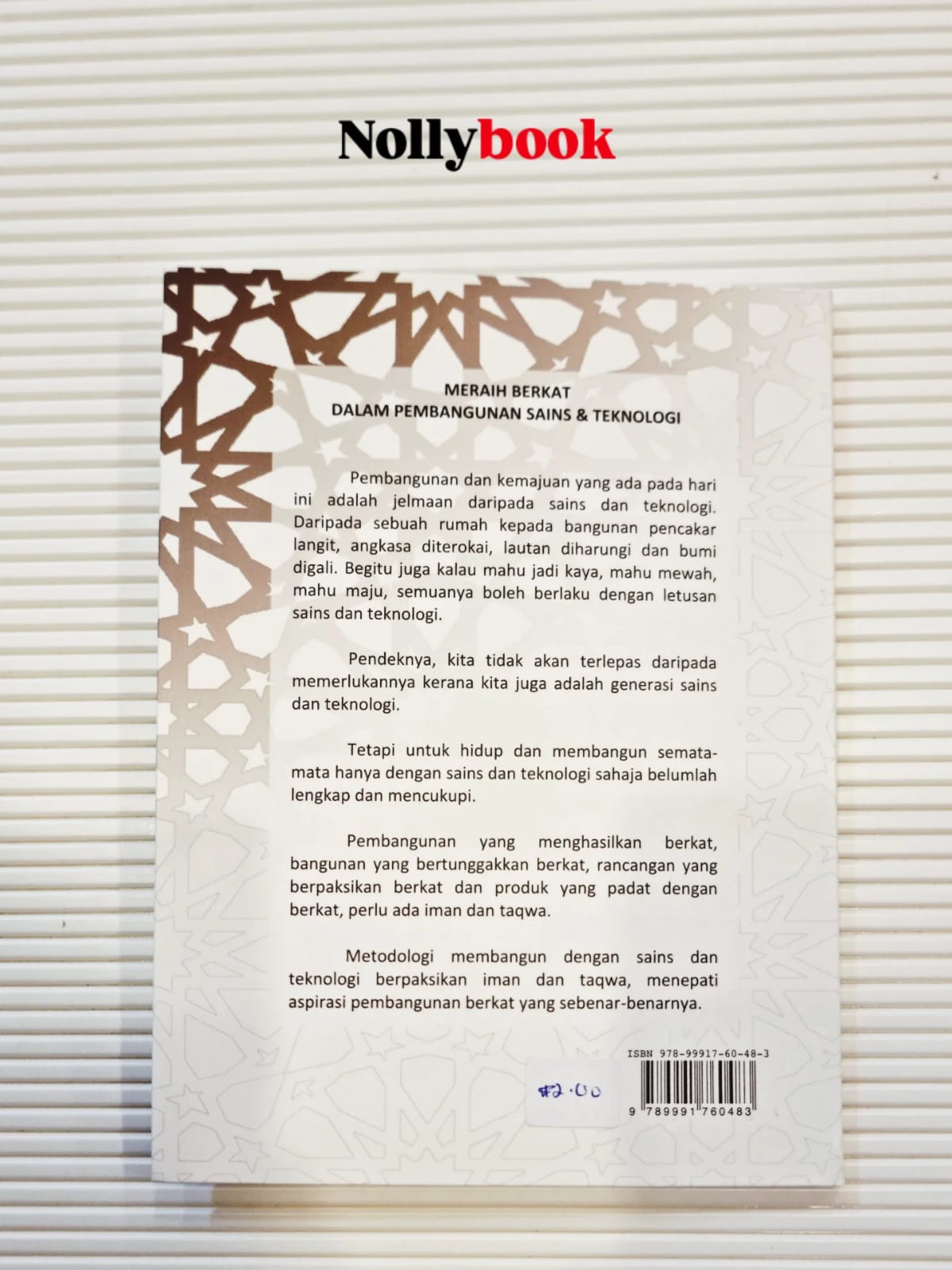 Meraih Berkat Dalam Pembangunan Sains & Teknologi