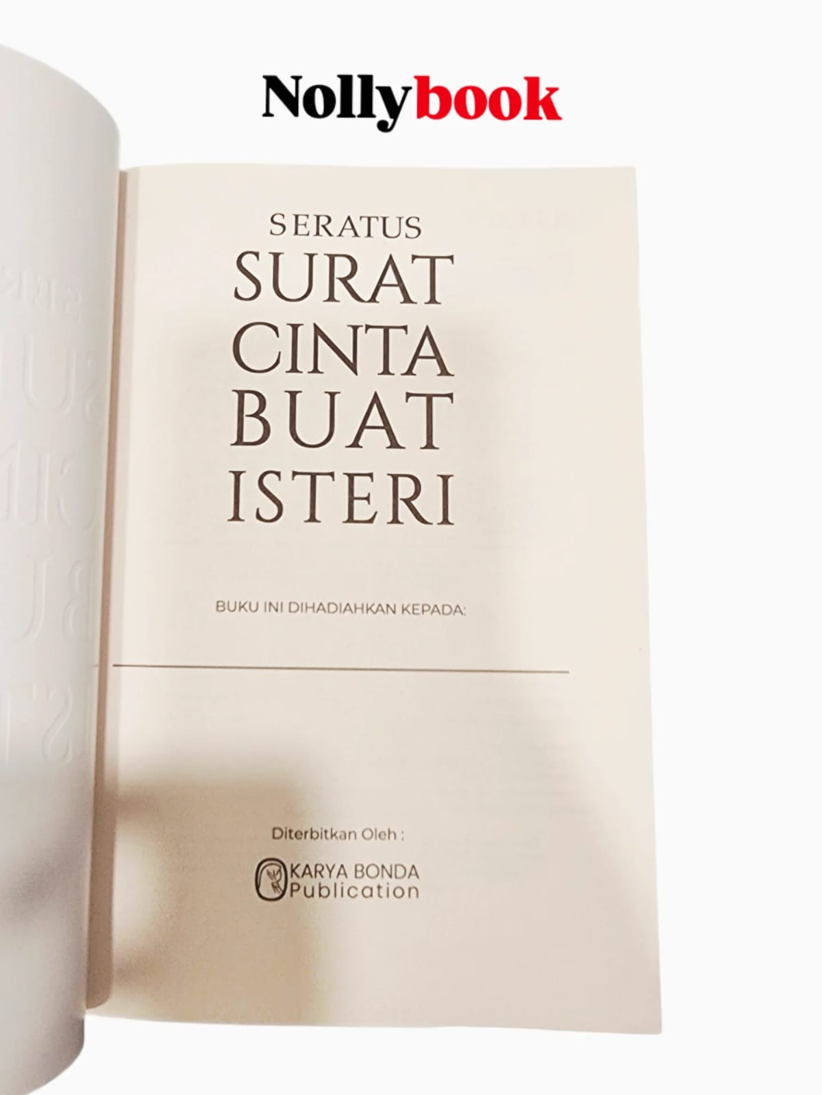 Seratus Surat Cinta Buat Isteri by Bonda Umirah