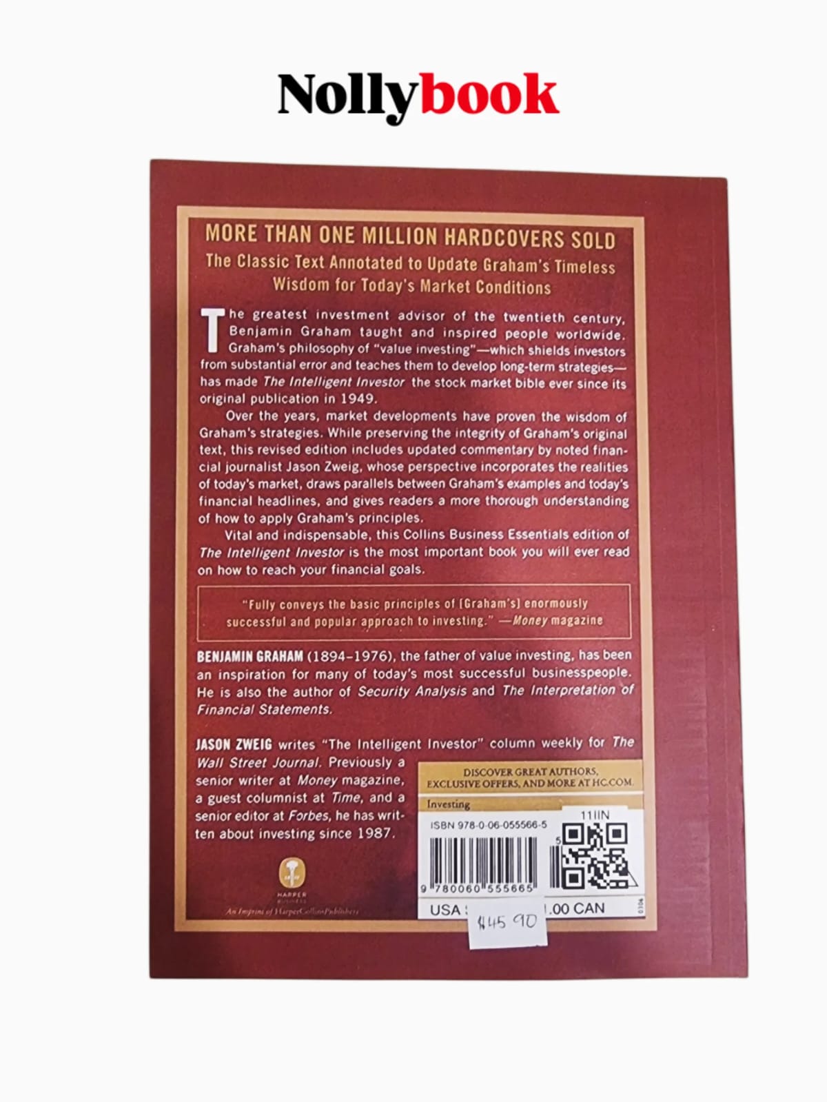The Intelligent Investor: The Definitive Book on Value Investing (Revised Edition)