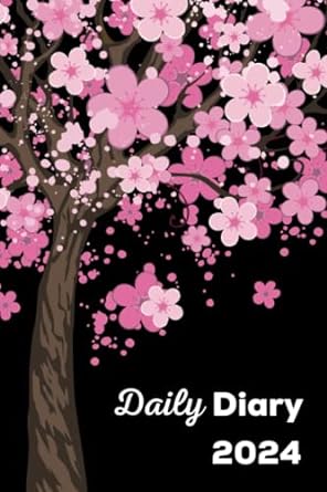DAILY DIARY 2024 JOURNAL TREE / FLOWERS