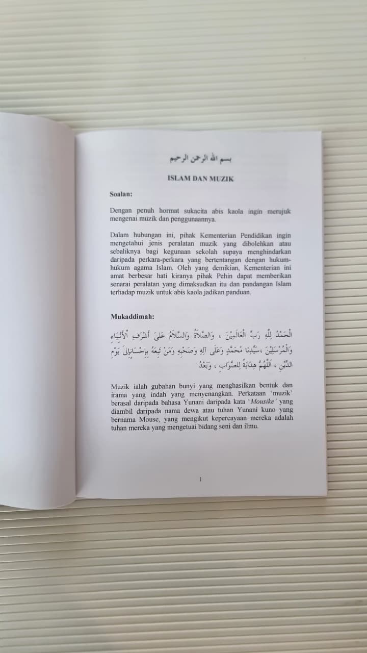ISLAM DAN MUZIK