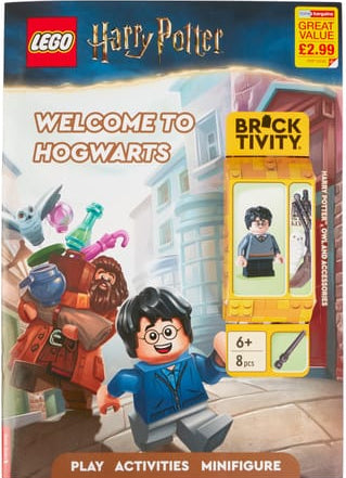 LEGO Harry Potter: Welcome to Hogwarts Activity Book with Minifigure