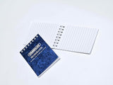 Grandluxe A7 Spiral Bound Notebook Blue