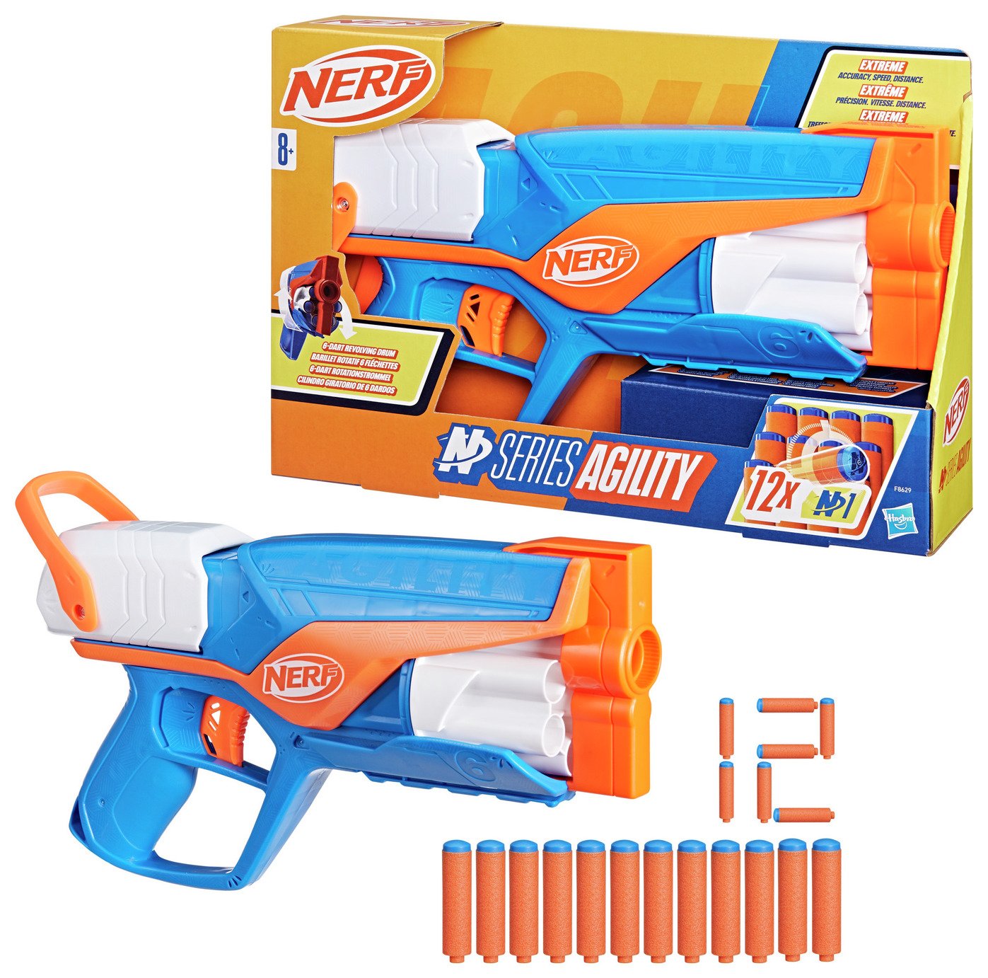 NERF N SERIES AGILITY BLASTER - Unleash Your Inner Marksman!