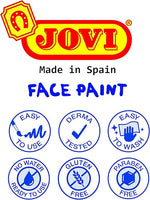 JOVI Face Paint 6-Jar Set (8ml) – Assorted Colors