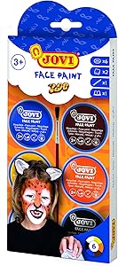 JOVI Face Paint 6-Jar Set (8ml) – Assorted Colors