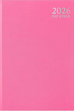2026 A4 Day-to-Page Diary with Ribbon Marker & Casebound Cover