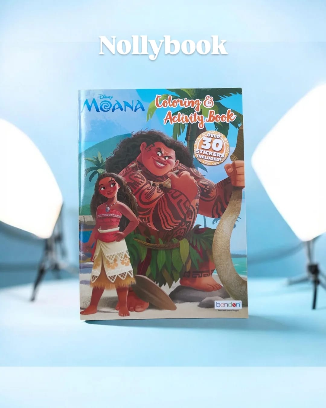 Disney Moana Coloring & Activity Book with Stickers