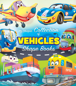 My Unique Collection Of Vehicles Shape Books