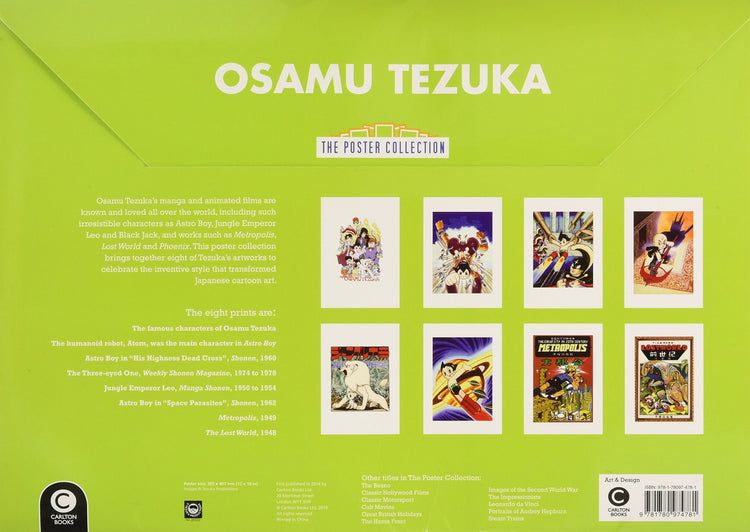 The Manga Art of Osamu Tezuka : Astro Boy Poster Collection