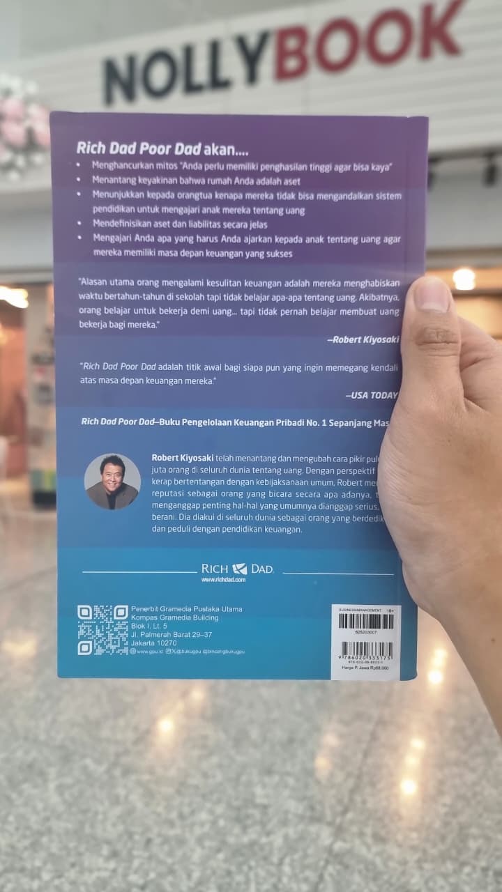 RICH DAD POOR DAD BY ROBERT T. KIYOSAKI MALAY