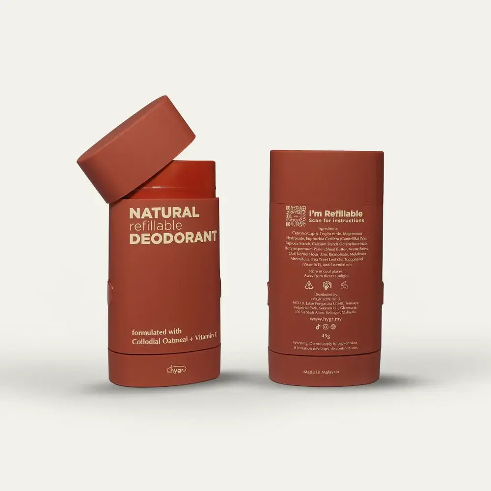Hygr Natural Refillable Deodoarant Case