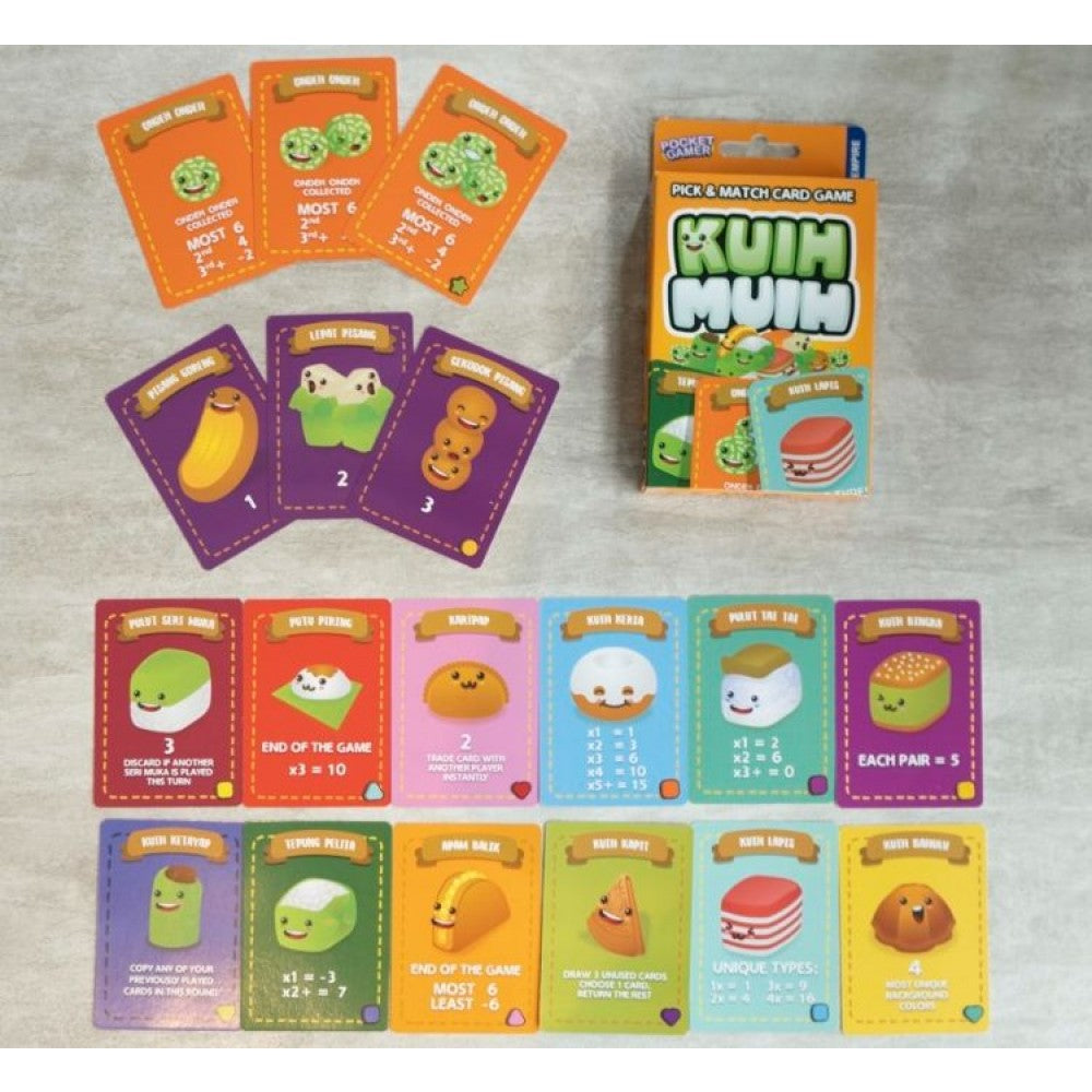 KUIH MUIH PICK & MATCH CARD GAME