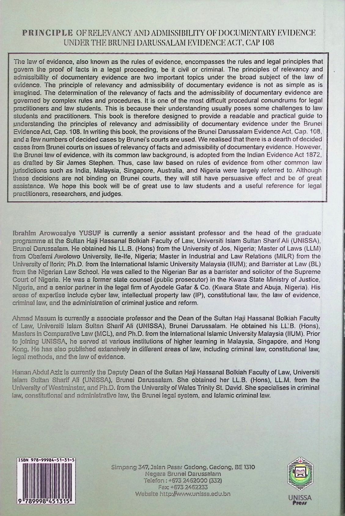 Principle of Relevancy and Admissibility of Documentary Evidence