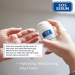SOS H2O Hydrating Moisturising Day Cream SPF 30 - 15ML