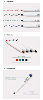 Premium Dry Erase Whiteboard Markers - Easy Write