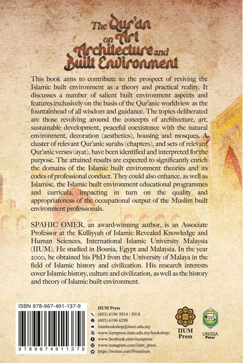THE QURAN ON ART ARCHITECTURE AND BUILT ENVIRONMENT