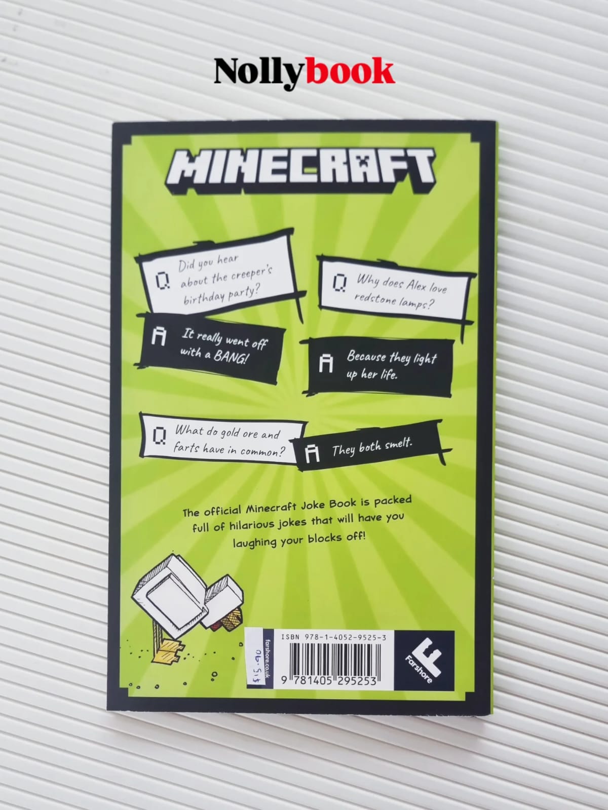 Minecraft Joke Book: Laugh Your Blocks Off! by Mojang Studios