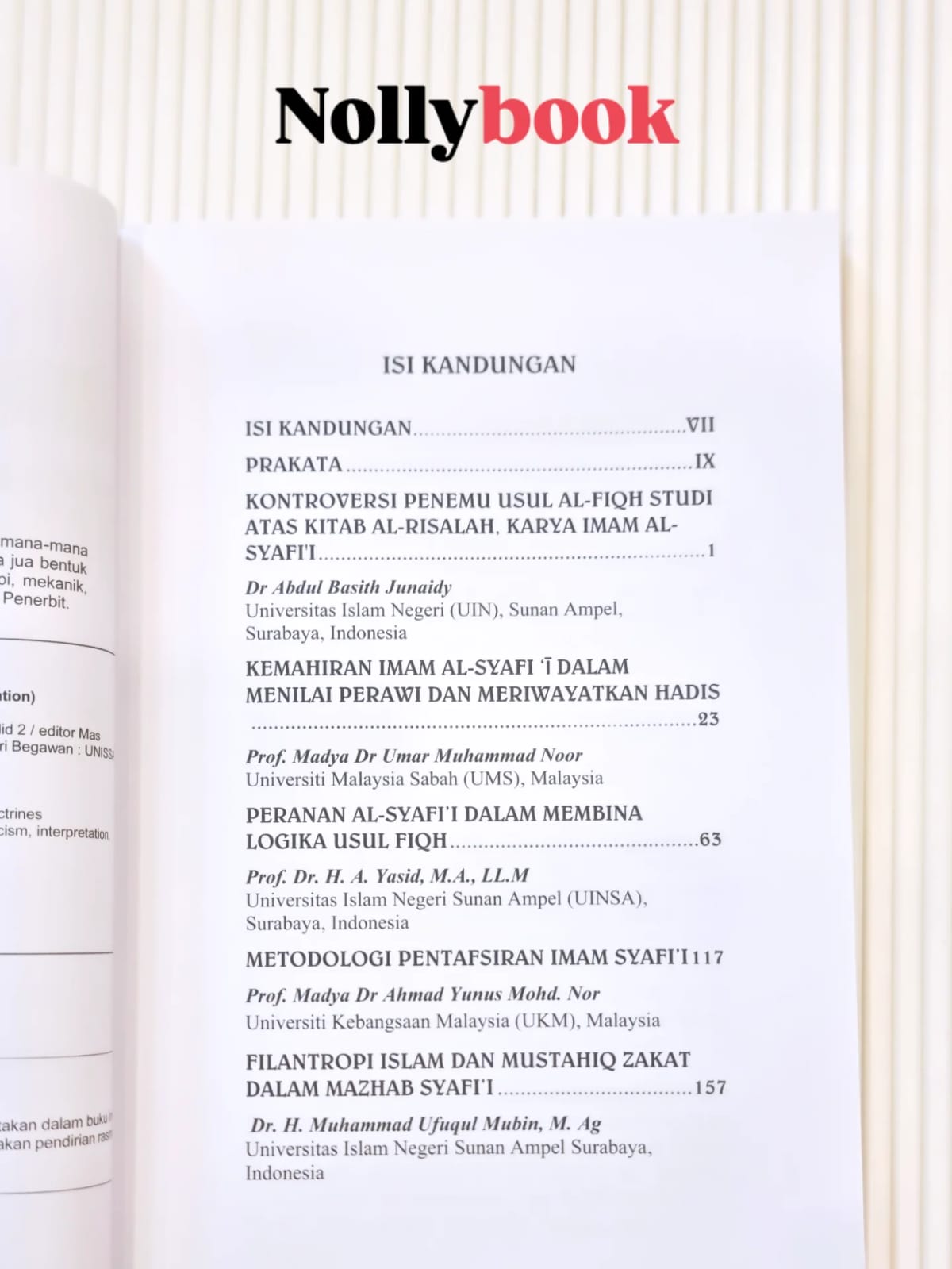 Dimensi Pemikiran Imam Syafi'i Jilid 2