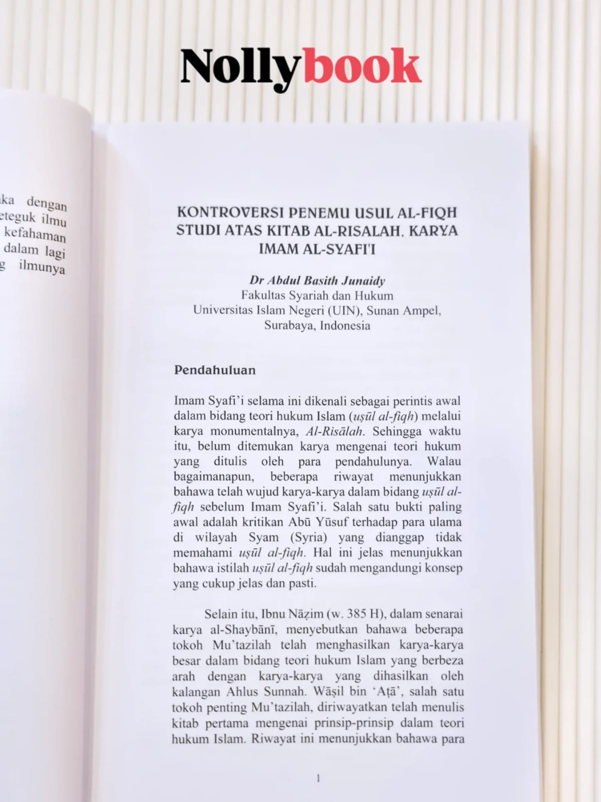 Dimensi Pemikiran Imam Syafi'i Jilid 2