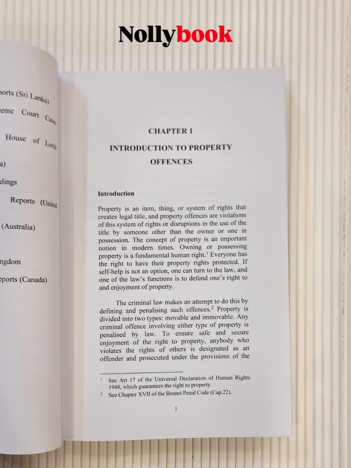 Property Offences in Brunei Darussalam