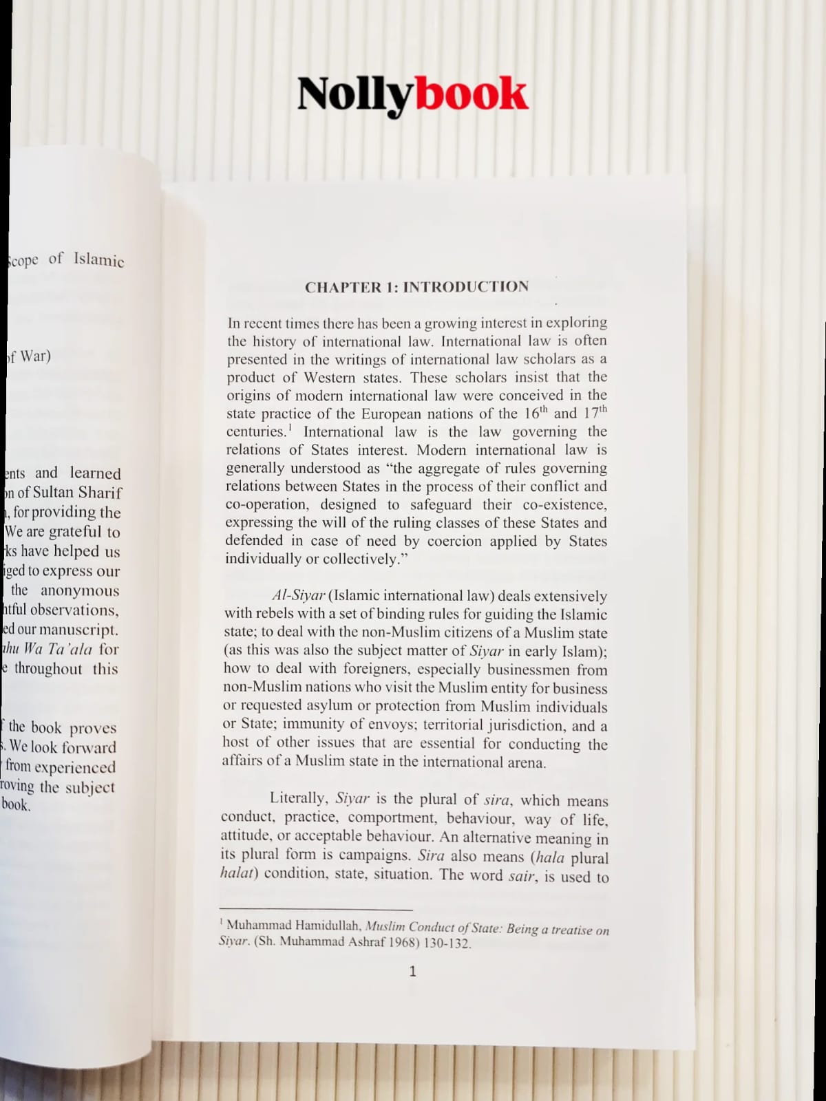 Introduction to Islamic International Law (Syiar): A Comparative Study with Modern International Law