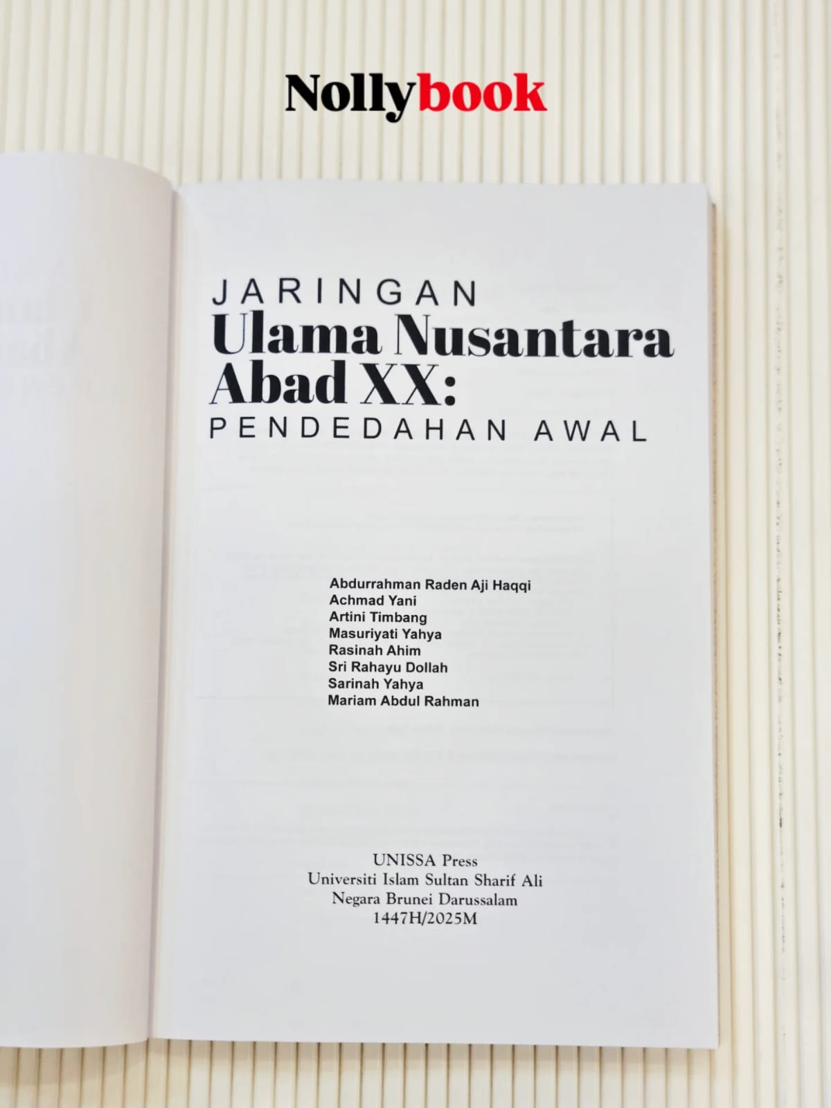 Jaringan Ulama Nusantara Abad XX: Pendedahan Awal