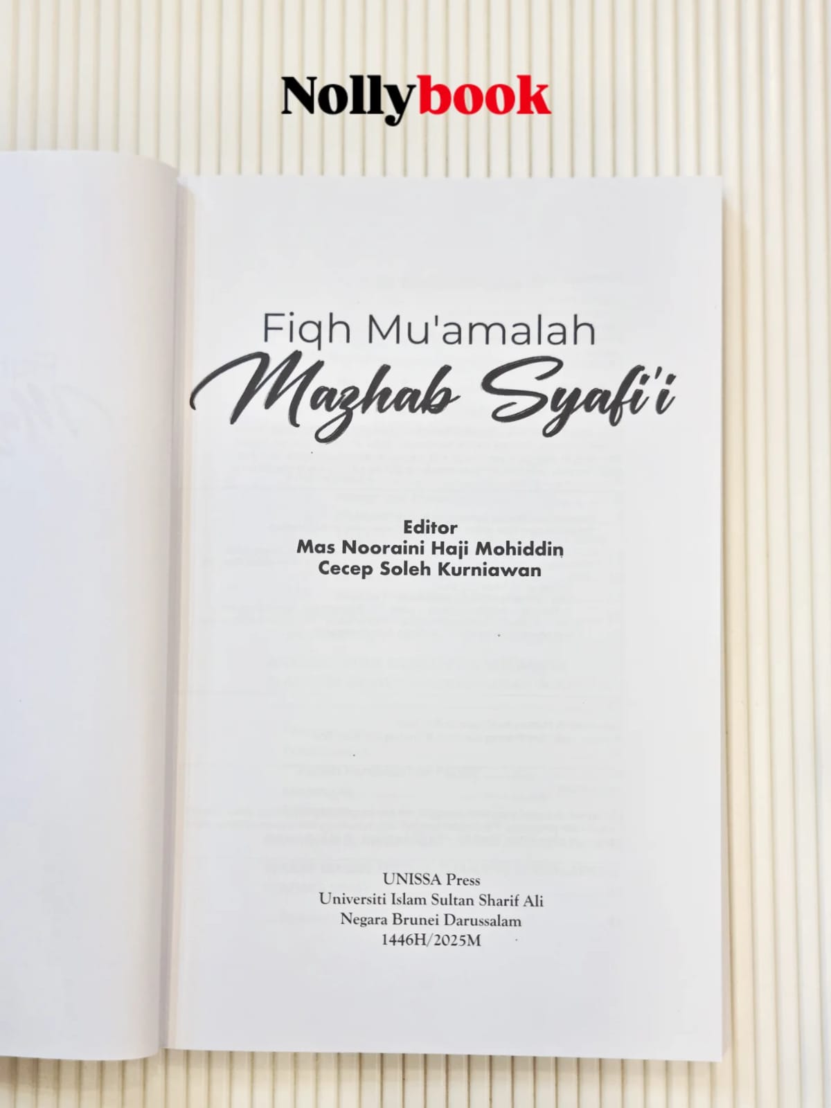 Fiqh Mu'amalah Mazhab Syafi'i