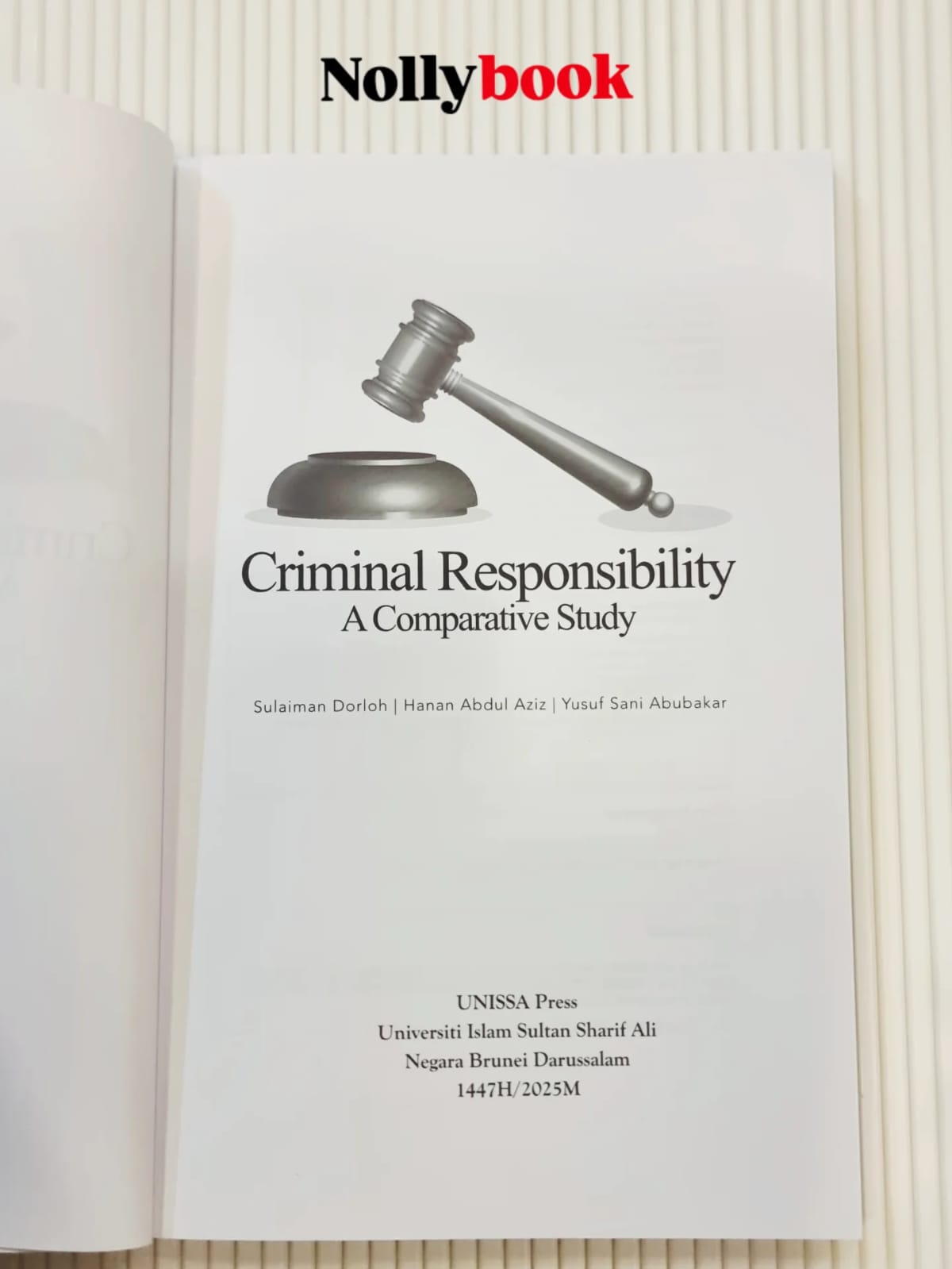 Criminal Responsibility: A Comparative Study