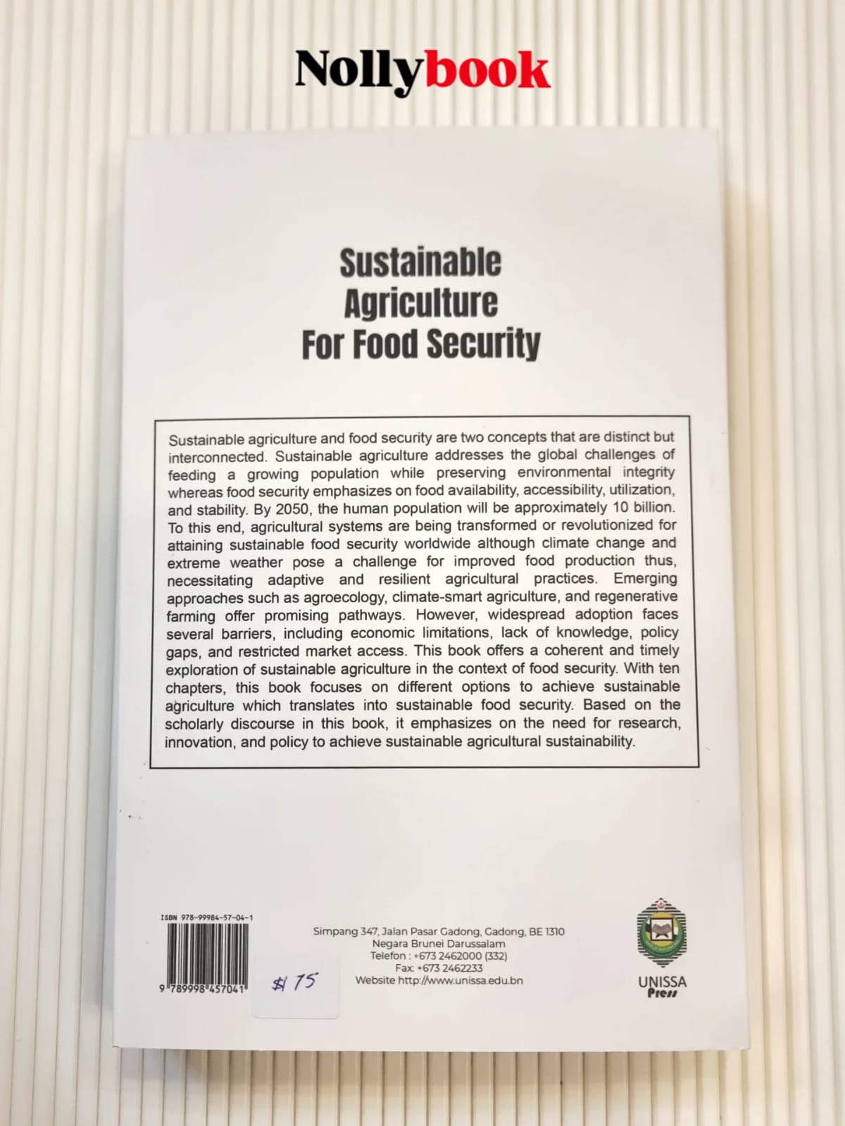 Sustainable Agriculture For Food Security