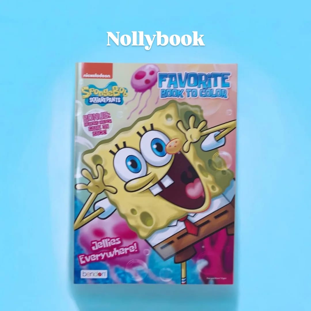 SpongeBob SquarePants: Jellies Everywhere! Coloring & Activity Book