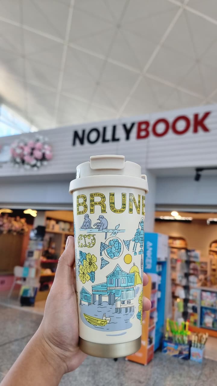 TUMBLER - CITY SKETCH (WHITE) 17OZ