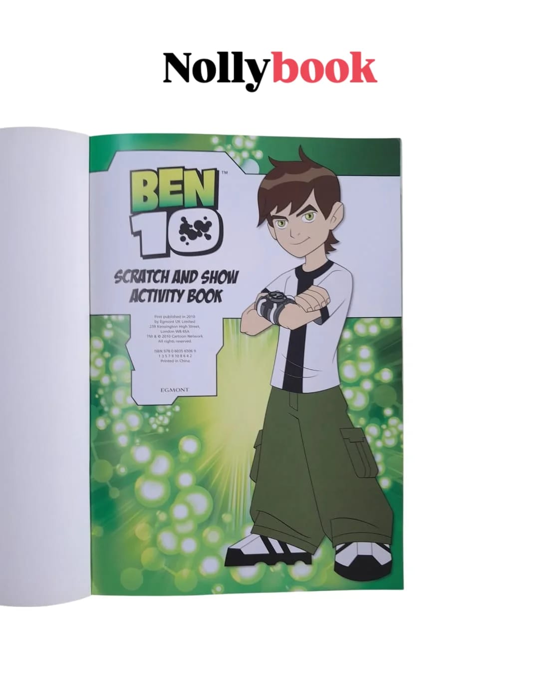 Ben 10: Scratch and Show Activity Book