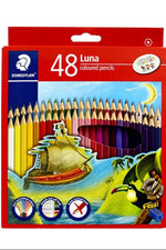 STAEDTLER LUNA COLOURED PENCILS : 12 / 24 / 36 / 48 Colours