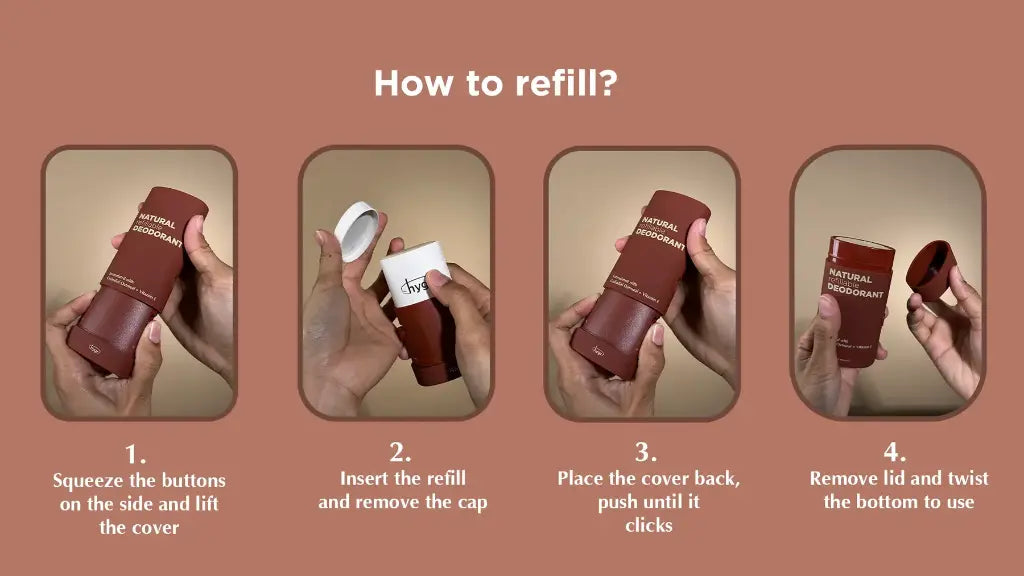 HYGR Natural Refillable Deodorant Zen (40g)