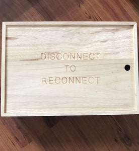 KIKKI.K DISCONNECT TO RECONNECT WOODEN BOX