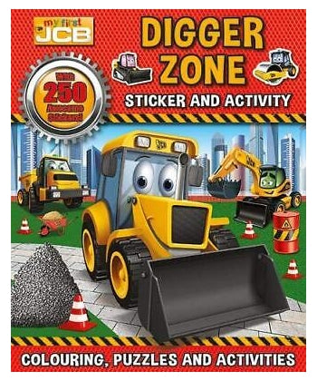 My First JCB: Digger Zone Sticker and Activity Book