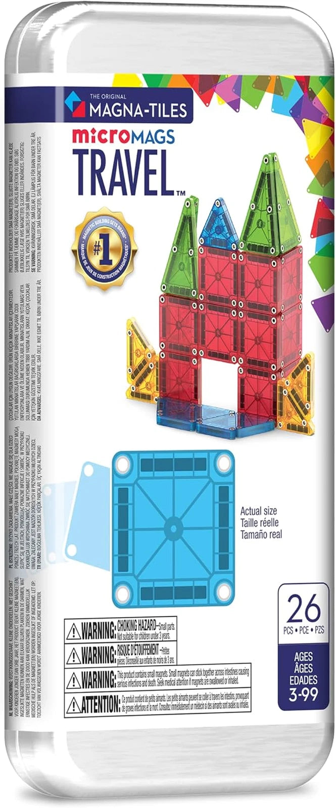 MAGNA-TILES  MICROMAGS TRAVEL SET