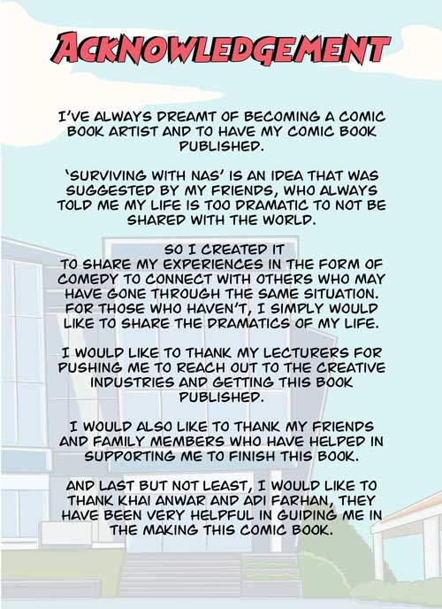 SURVIVING WITH NAS BY SIHIN KOMIK (BOOK 1)