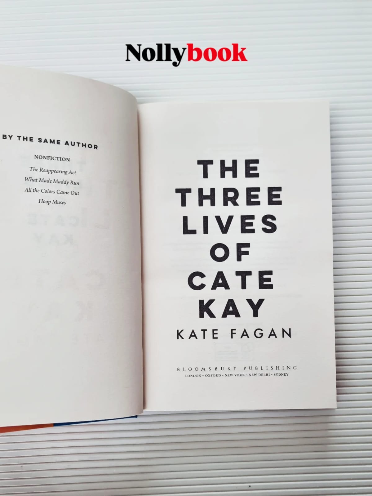 The Three Lives of Cate Kay by Kate Fagan